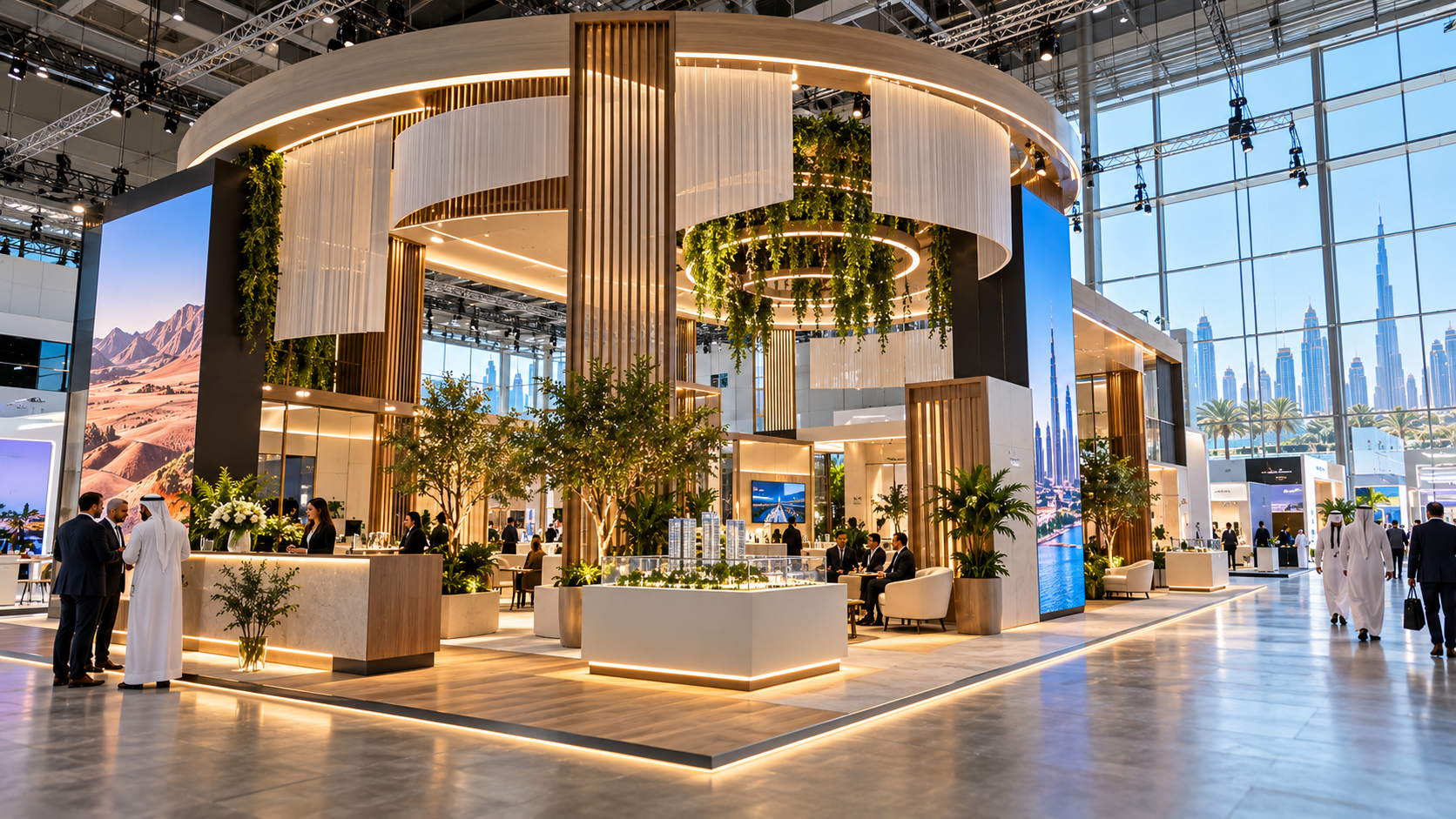 Exhibition Stand Builders in Dubai vs an In-House Events Team: What Actually Costs Less This Show Season