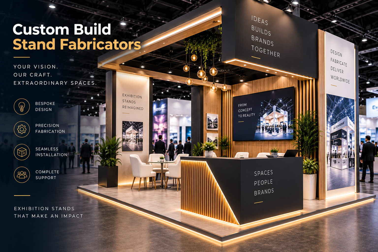 Custom Build Stand Fabricators in Dubai: Why Bespoke Beats Off-the-Shelf